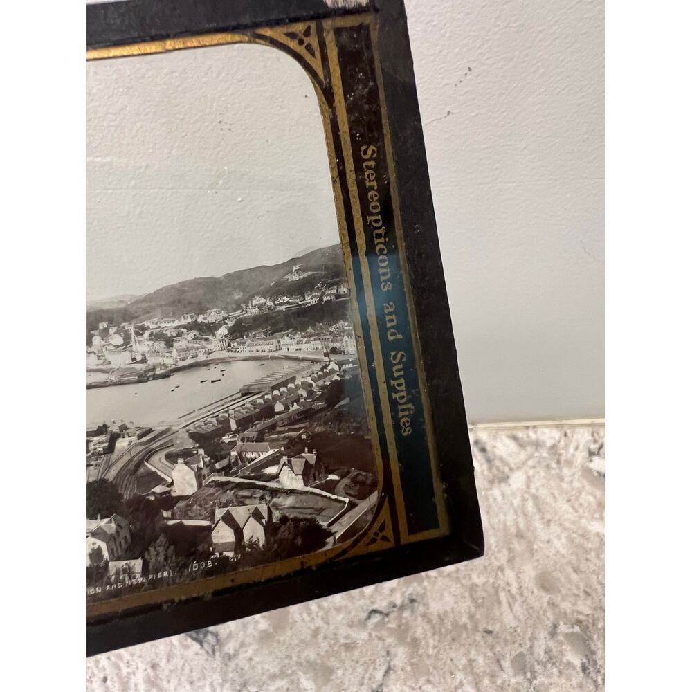 Antique Magic Glass Lantern Slide from A.D. Handy Boston, Mass JL - Picture 4 of 5